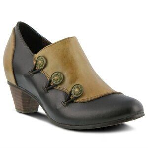 L'ARTISTE | GREENTEA-DBRM Boots Dark Brown Multi Euro Women Sz 39